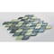 Andova Tiles SAMPLE Plume 225 x 125 Glass Novelty Mosaic Wall Tile SAM-ANDPLU515 - alternate 2